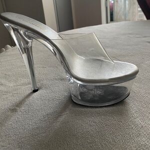 New high hill shoes . Size 11